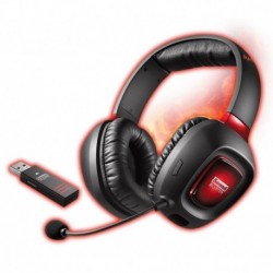 Słuchawki nauszne bezprzewodowe z mikrofonem Creative Sound Blaster Tactic3D Rage Wireless V2.0 czarne