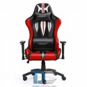 Fotel dla gracza Warriors Chair -Sword Red