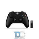 Kontroler Gamepad Microsoft Xbox One + bezprzewodowy adapter dla Windows 10