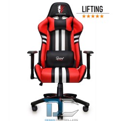 Fotel dla gracza Sport Extreme Red Warriors Chair