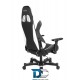 Fotel gamingowy Crank Series Delta Czarno Biały